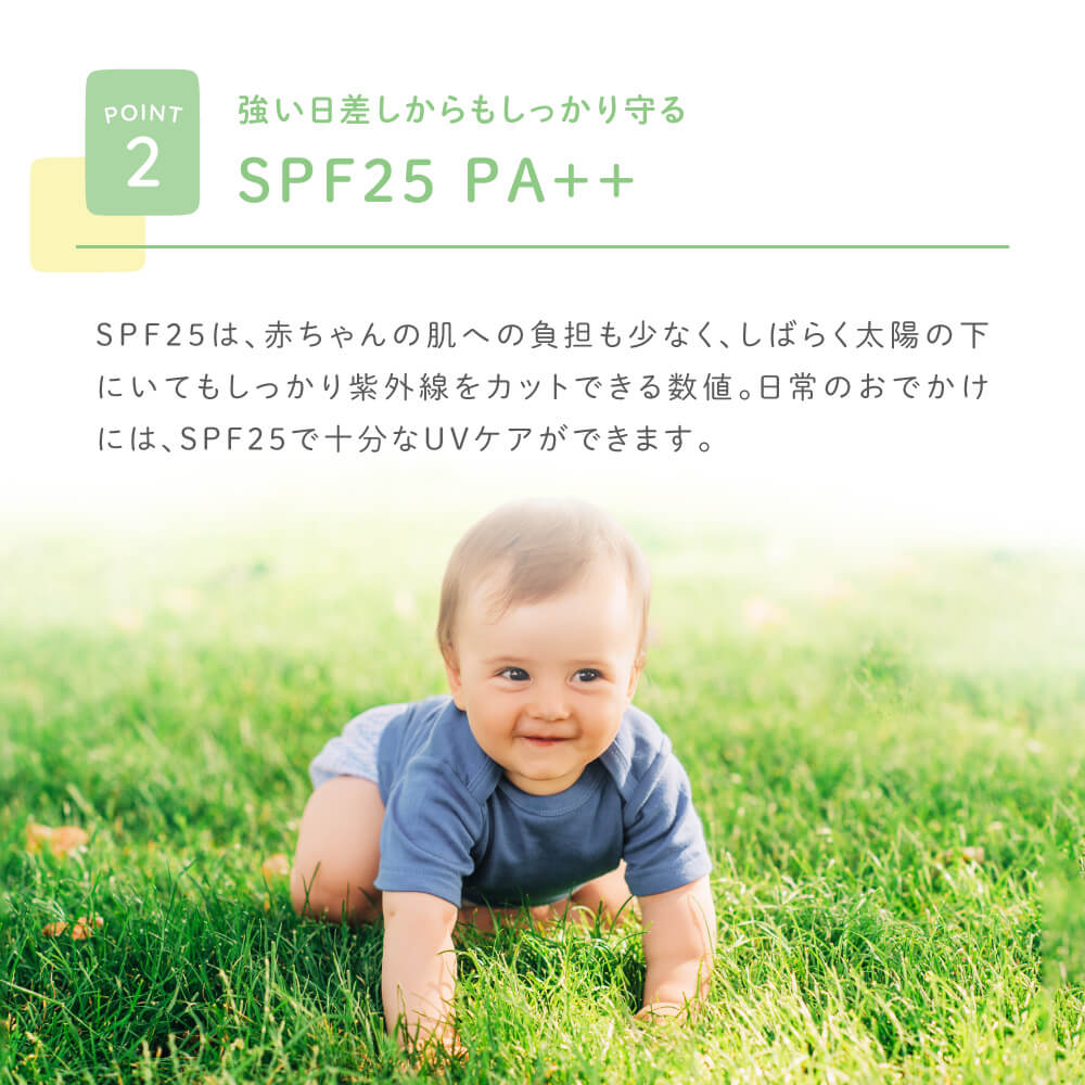 通学・通園やちょっとした外遊びには「SPF15～30」がおすすめ